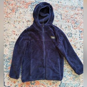 LL Bean Kids’ Navy Fleece Hoodie